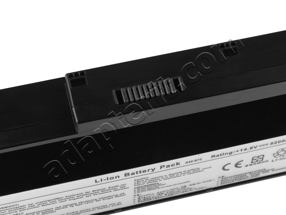 8 Solut 5200mAh Akku Asus G53JW-3D G53JW-XA1 G53JW-IX159V