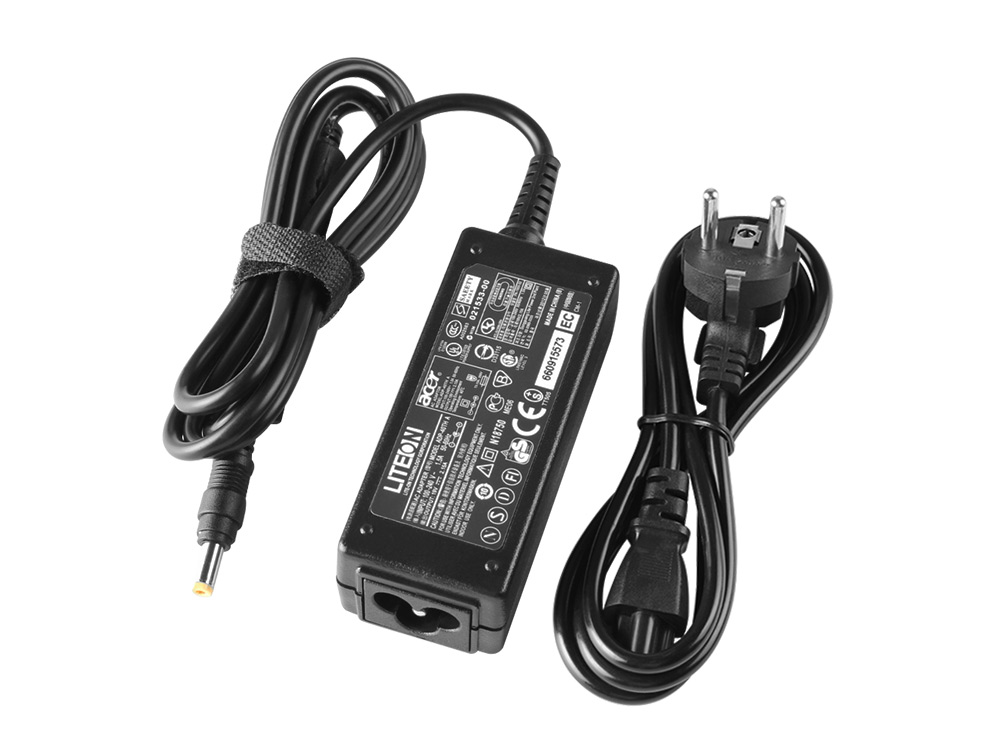 Alkuperäinen 40W Adapteri Laturi Acer Aspire One 725-C62KK-006 725-C7XKK-033