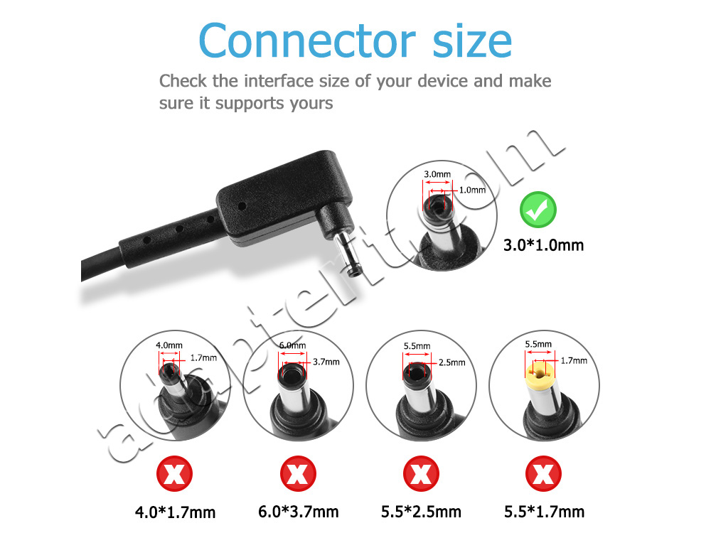 Alkuperäinen 45W Adapteri Laturi Acer Swift 5 SF514-51-780R - Sulje napsauttamalla kuva