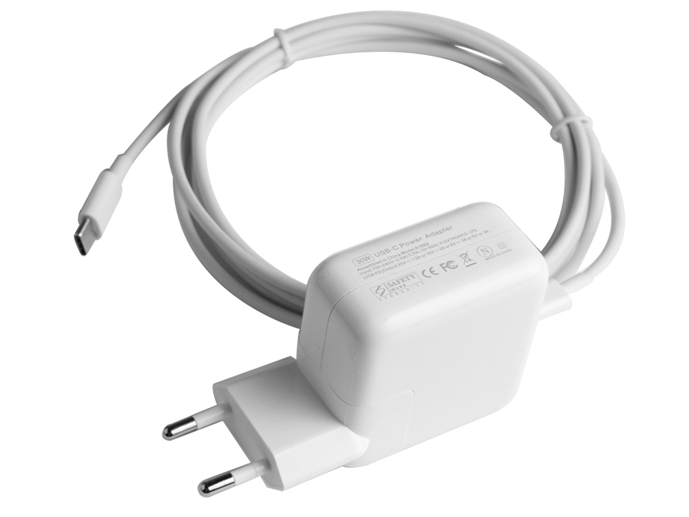 30W USB-C Adapteri Laturi Apple MacBook 12 MNYL2T/A + Vapaa johto
