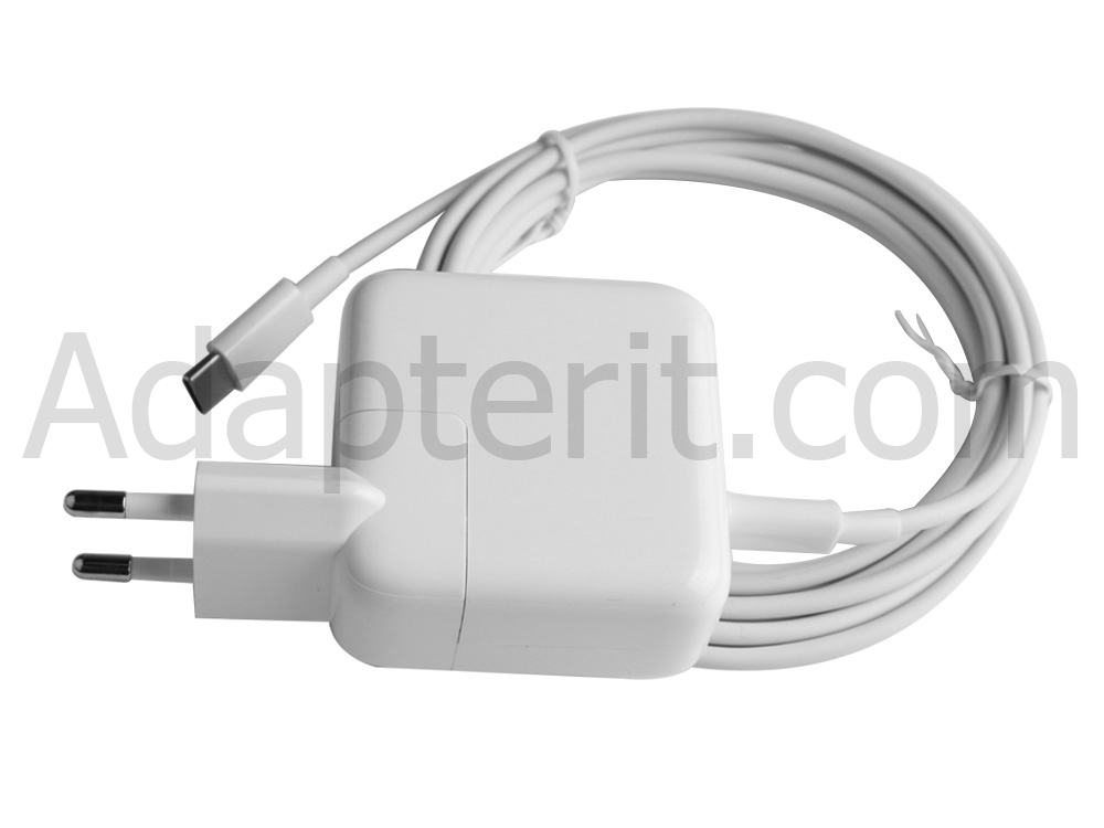30W USB-C Adapteri Laturi Apple MacBook 12 MNYL2T/A + Vapaa johto