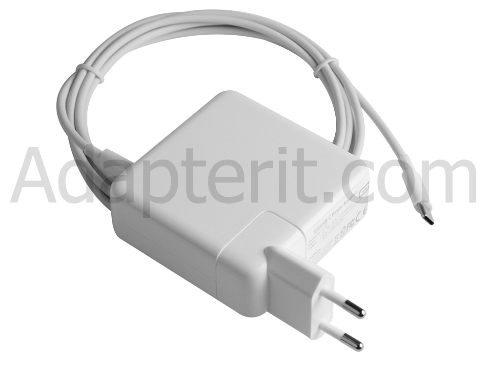 61W USB-C Adapteri Laturi Apple MacBook Pro 13 MPXT2K/A + Vapaa johto