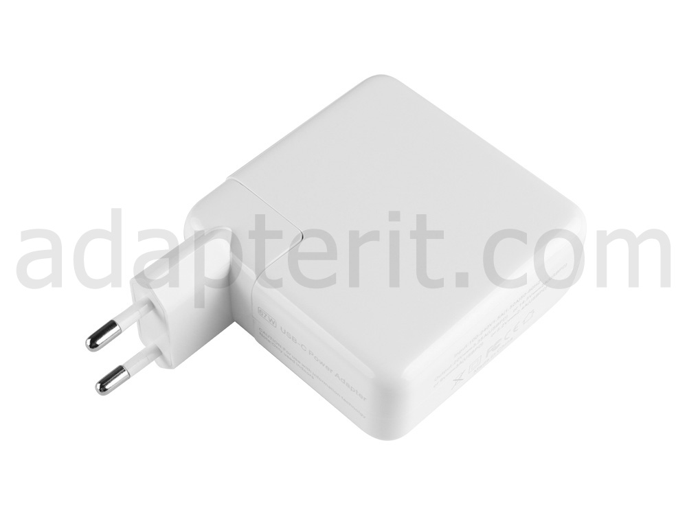 67W Type USB-C Apple MacBook Pro MLW82FN/A Adapteri Laturi - Sulje napsauttamalla kuva