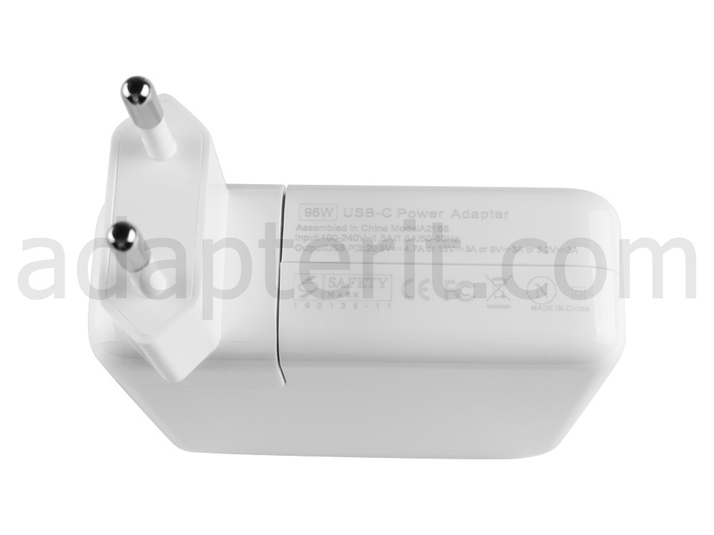 96W USB-C to MagSafe 3 Apple MacBook Pro 14 M1 2021 G15KM PD Laturi