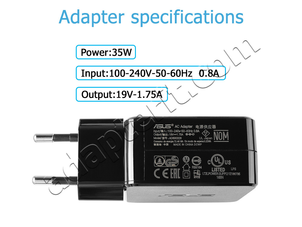 Alkuperäinen 33W Adapteri Laturi Asus X540L