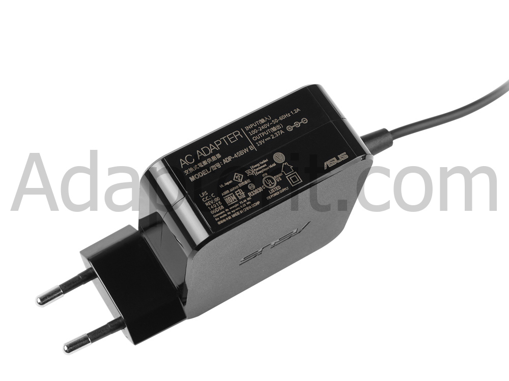 Alkuperäinen 45W Adapteri Laturi Asus ZenBook UX21E-KX002V UX21E-KX004V
