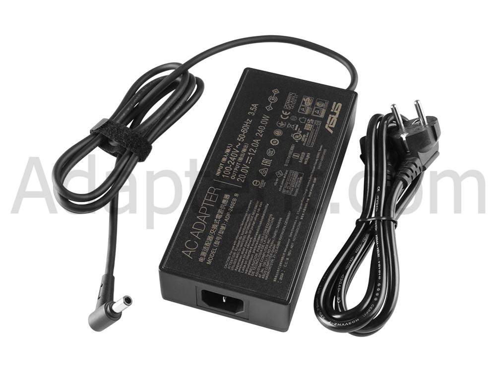 Alkuperäinen 240W Asus Rog Strix G15 G513QM Adapteri Laturi + kaapeli