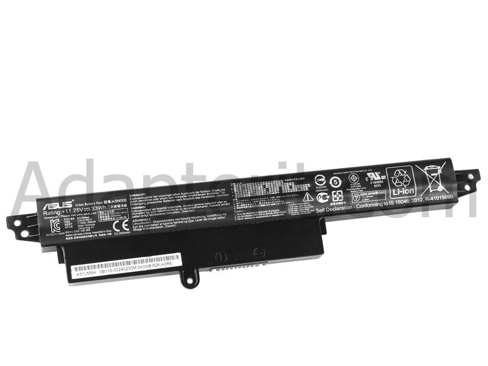 3 Solut 3300mAh Akku Asus F200CA-CT135H F200CA-CT141H F200CA-CT142H