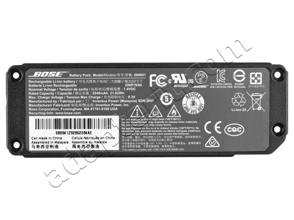 Alkuperäinen 2948mAh 21.82Wh 2-Solut Bose Soundlink Mini 2 Serie Akku