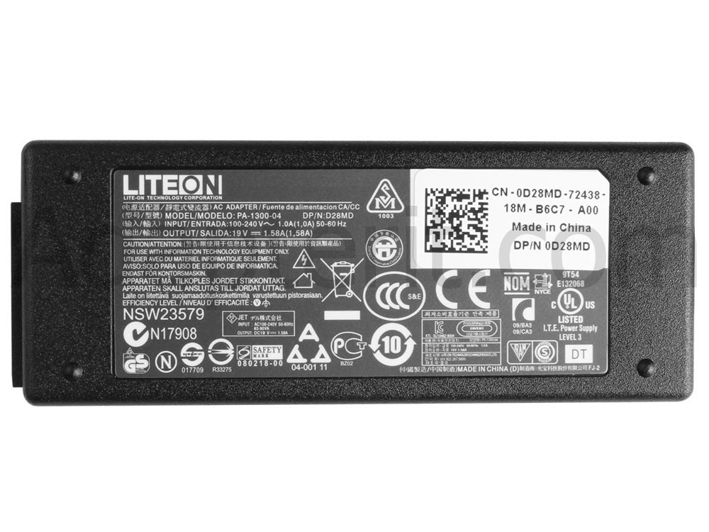 Alkuperäinen 30W Adapteri Laturi Dell Latitude ST Table T02G T02G001 Tablet PC