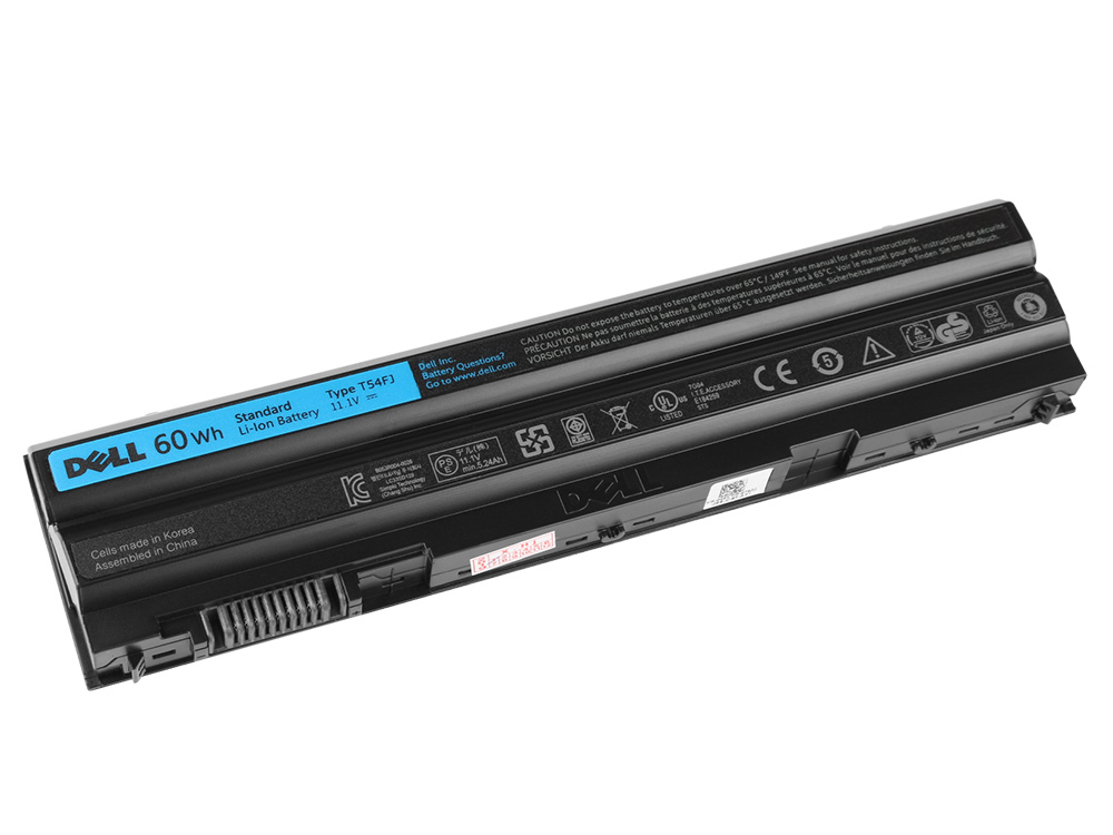 Alkuperäinen 6 Solut 60Whr Akku Dell 04NW9 2P2MJ 312-1163 312-1164