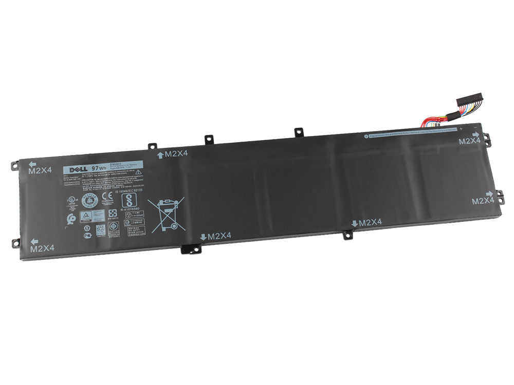 Alkuperäinen 97Wh 6-Solut Akku Dell XPS 15 9570-0309