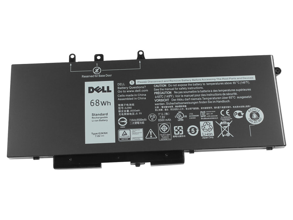 Alkuperäinen 8500mAh 68Wh 4 Solut Akku Dell 0GJKNX GJKNX