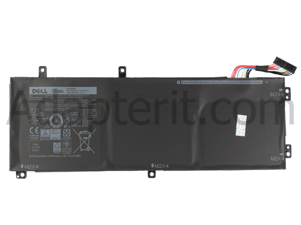 Alkuperäinen 56Whr 3Solut Akku Dell XPS 15 9570 P56F P56F002