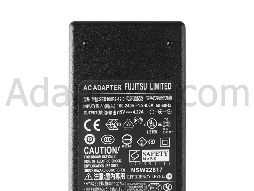 Alkuperäinen 80W Adapteri Laturi Fujitsu CP500611-XX