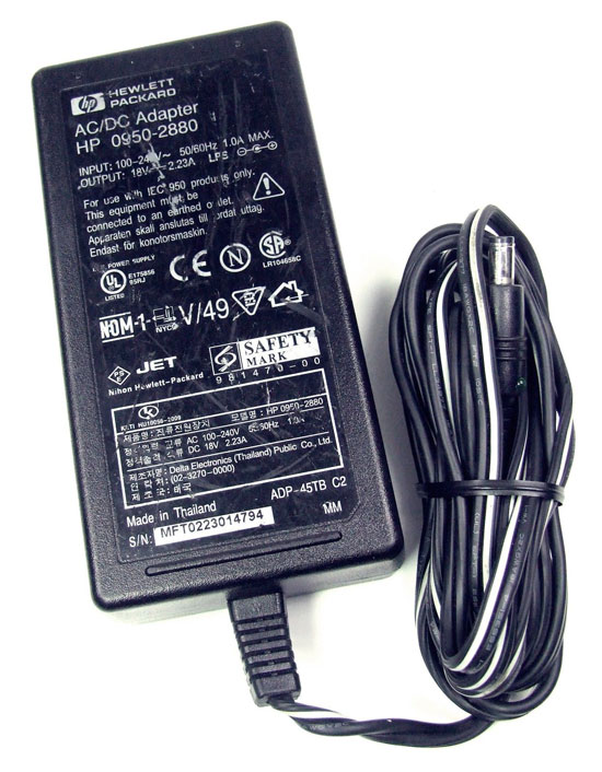 Alkuperäinen 40W Adapteri Laturi HP OfficeJet G85xi C6739A G85xi C6739AR