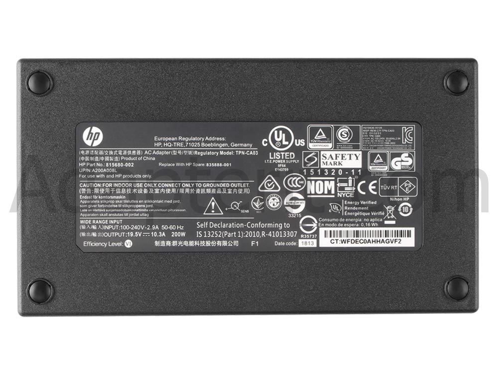 200W HP L00895-003 Adapteri Laturi
