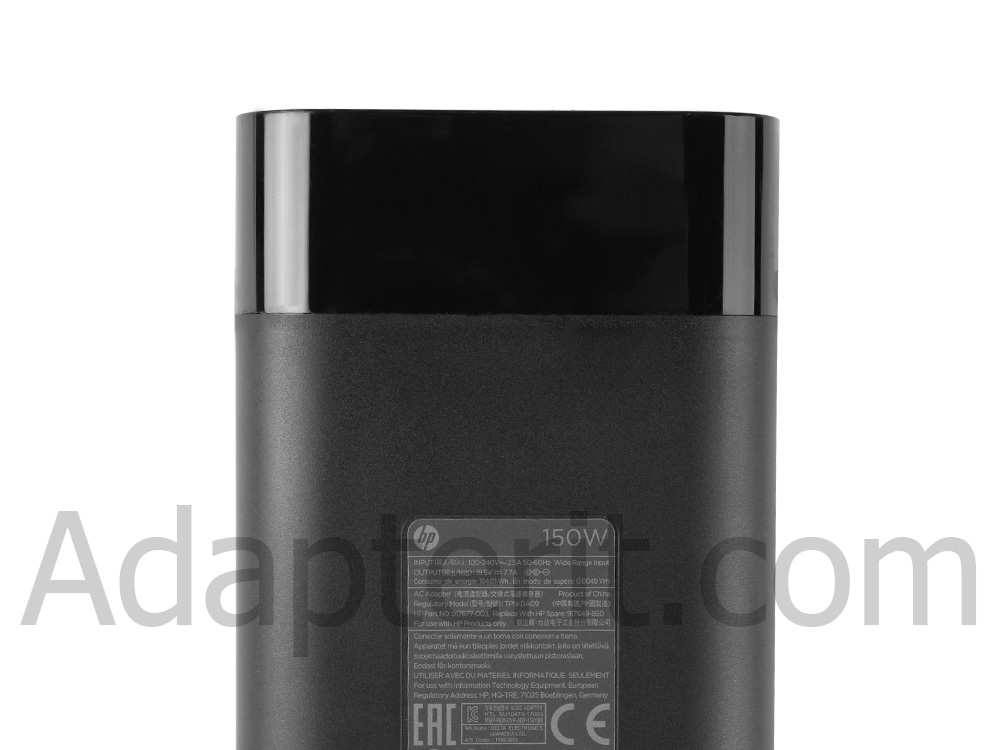 150W HP Pavilion Gaming 15-dk1018tx 15-dk1247ng Adapteri Laturi