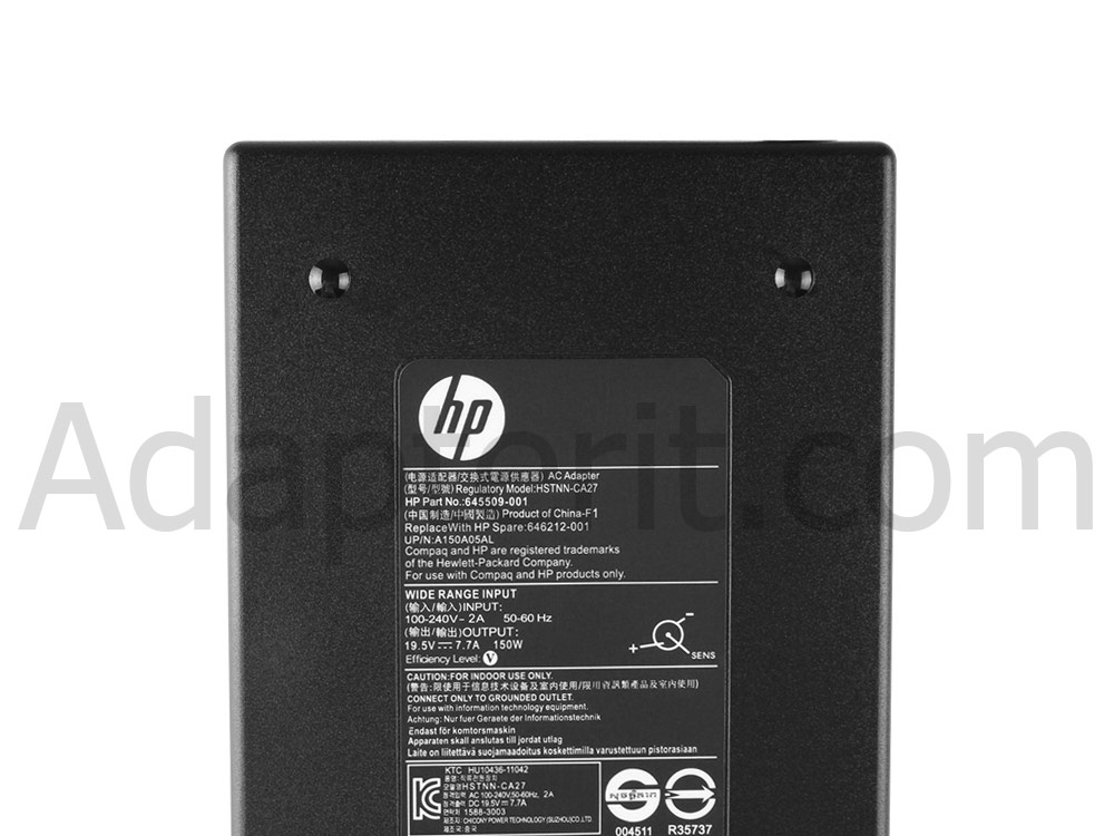 Alkuperäinen 150W Adapteri Laturi HP Envy 23-d112eb 23-d113a 23-d114eb