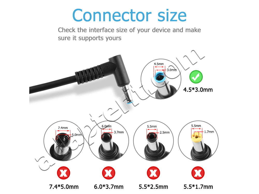 Adapteri Laturi HP Pavilion 14-bf090no 2GF95EA 45W + Vapaa johto