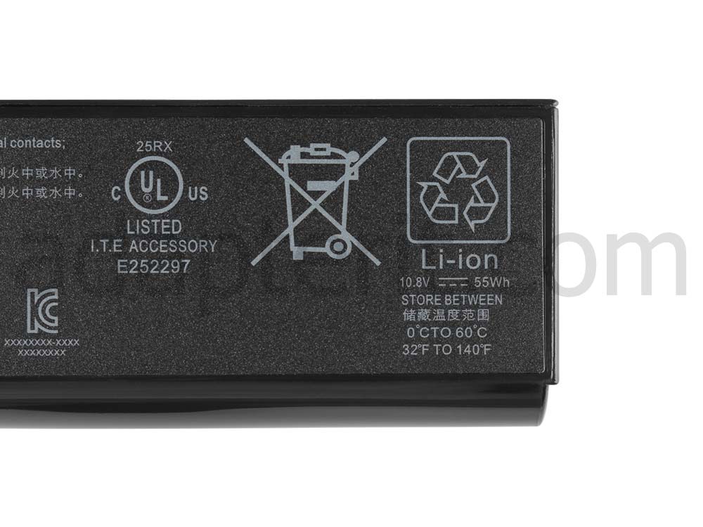 Alkuperäinen 5200mAh 55Whr 6 Solut Akku HP ProBook 6560b