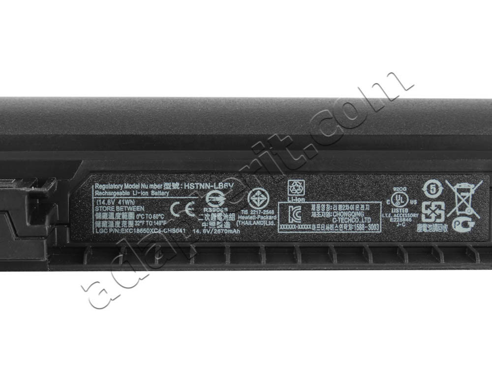 Alkuperäinen 4 Solut 41Whr Akku HP HS04 HSTNN-LB6V 807957-001