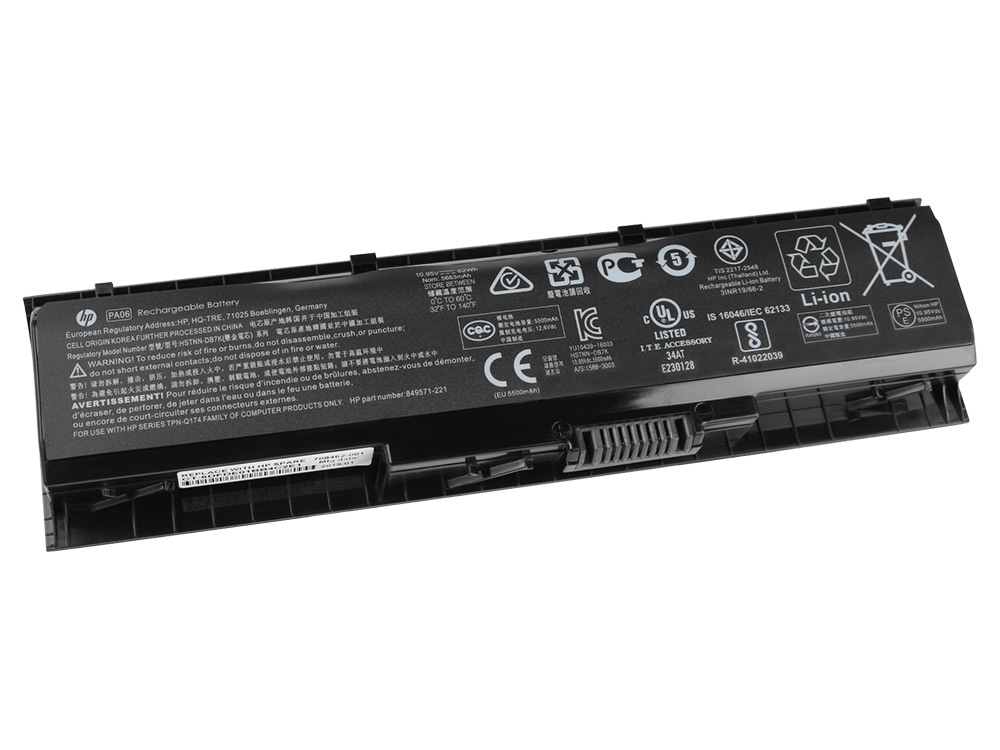 Alkuperäinen 5663mAh 62Wh 6 Solut Akku HP Omen 17-w206ng 17-w246nf