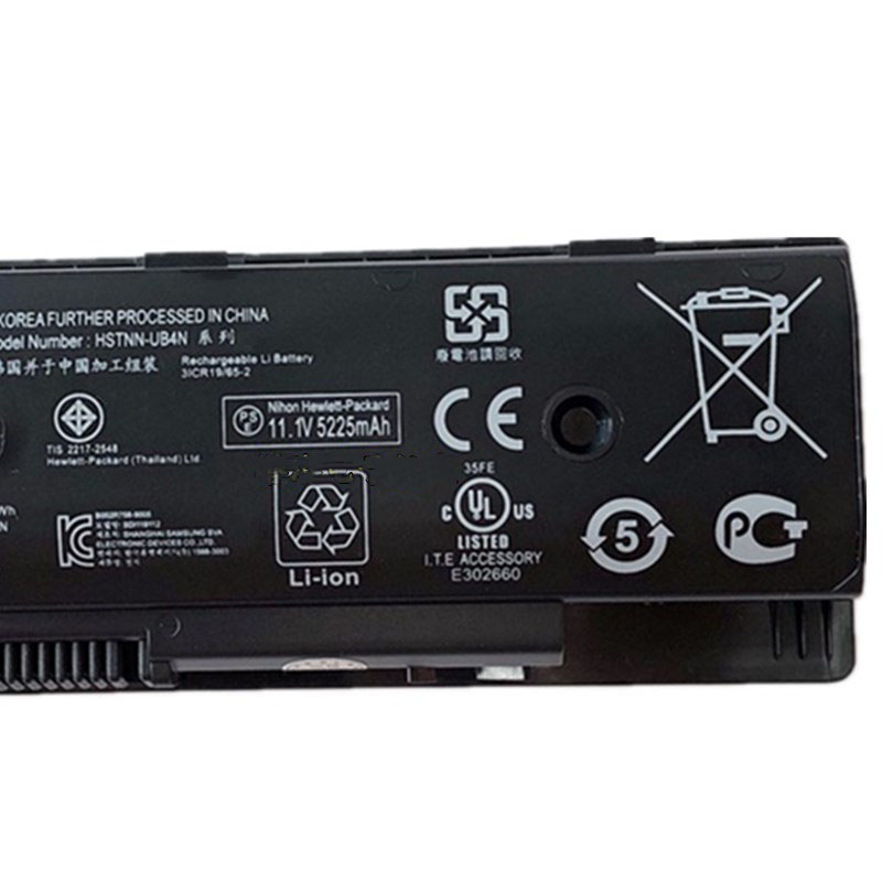Alkuperäinen 5225mAh 62Wh 6-Solut HP 710416-001 710417-001 Akku