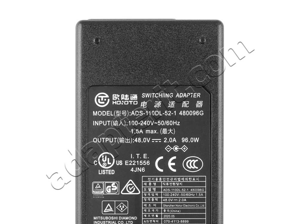 96W Amcrest LNR6108 Adapteri Laturi + Kaapeli