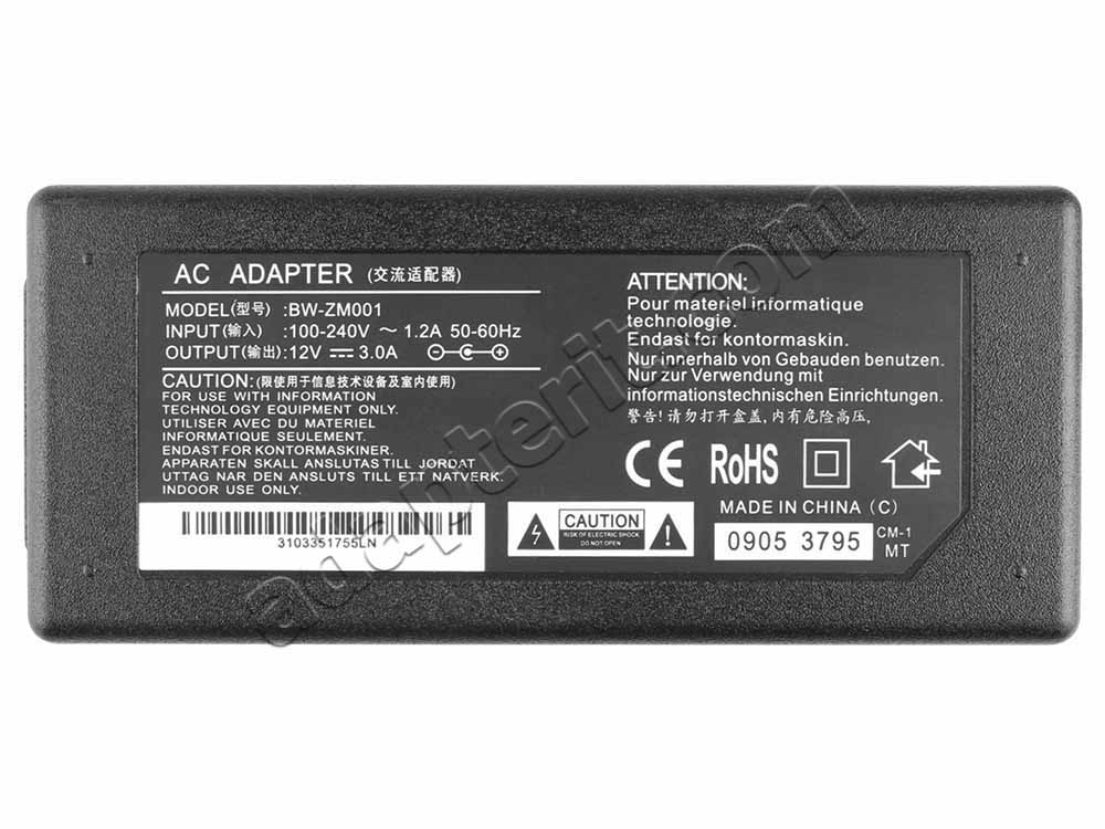 Alkuperäinen 40W Adapteri Laturi Sampo LME-17S1 LCD Monitor