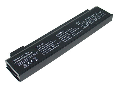 4400mAh 6 Solut Akku MSI VR700 MS-171C