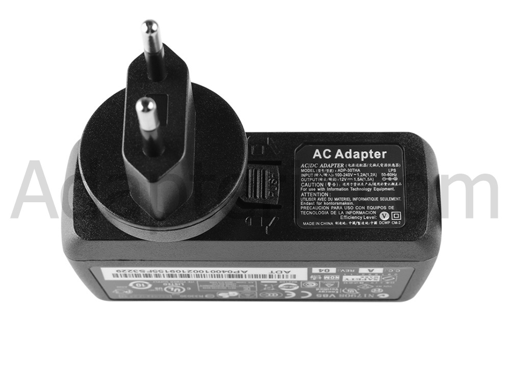 Alkuperäinen 18W Adapteri Laturi Lenovo Chicony ADLX18TWT2AA ADLX18TWT2AK