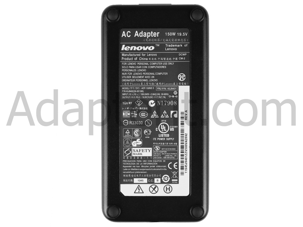 Alkuperäinen 150W Adapteri Laturi Lenovo ThinkCentre Edge 92z 3414-D4U 3414-DKU