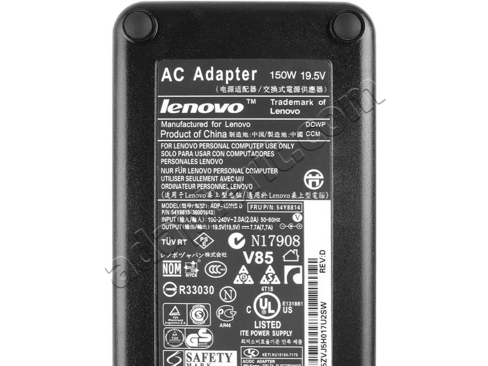Alkuperäinen 150W Adapteri Laturi Lenovo IdeaCentre A740 All In One