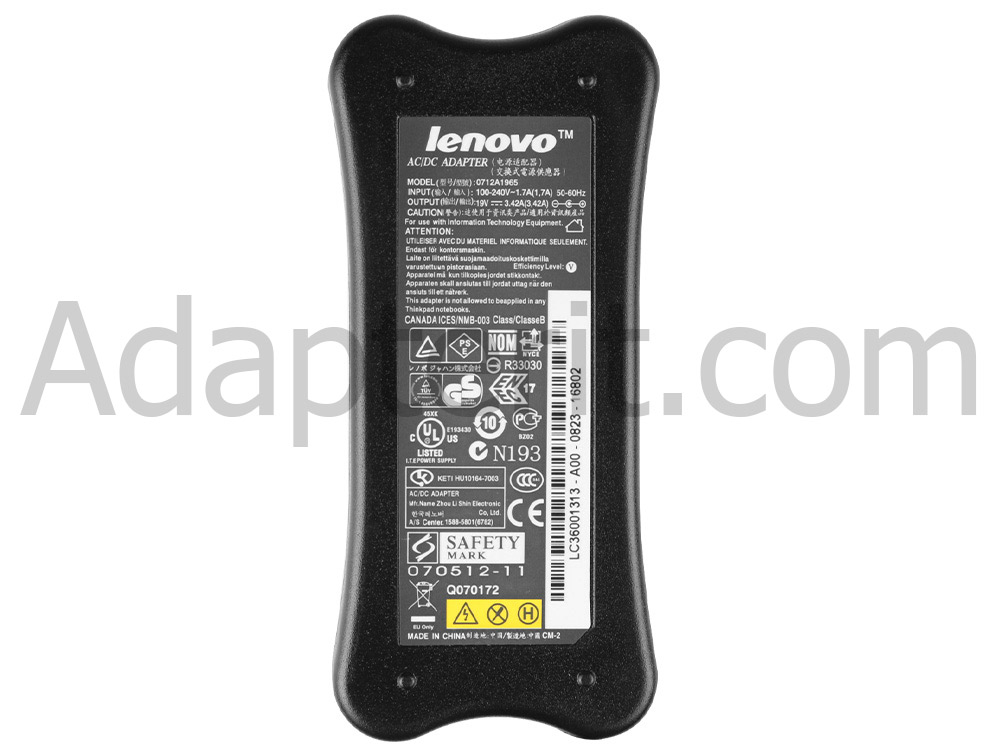 Alkuperäinen 65W Adapteri Laturi Lenovo ThinkCentre M92p Tiny 3238-B8U 3238-F9U
