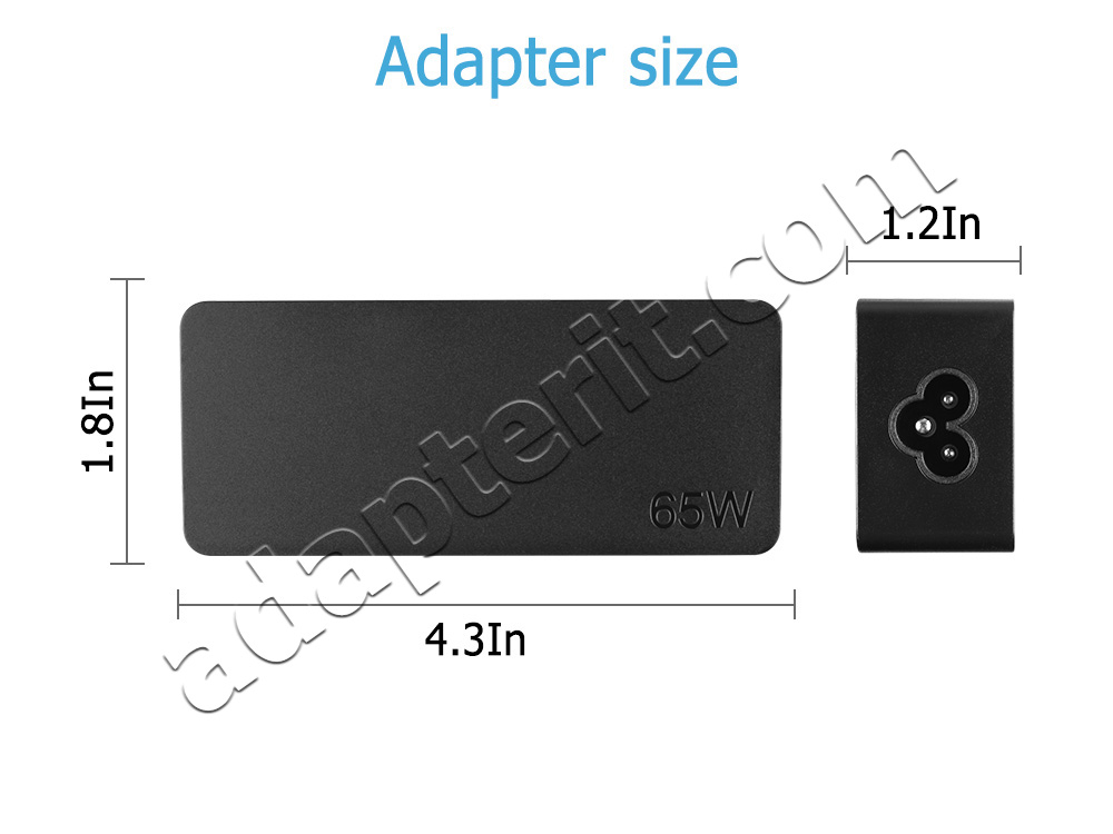 Alkuperäinen 65W USB-C Adapteri Laturi HUAWEI MateBook X Pro + Vapaa johto