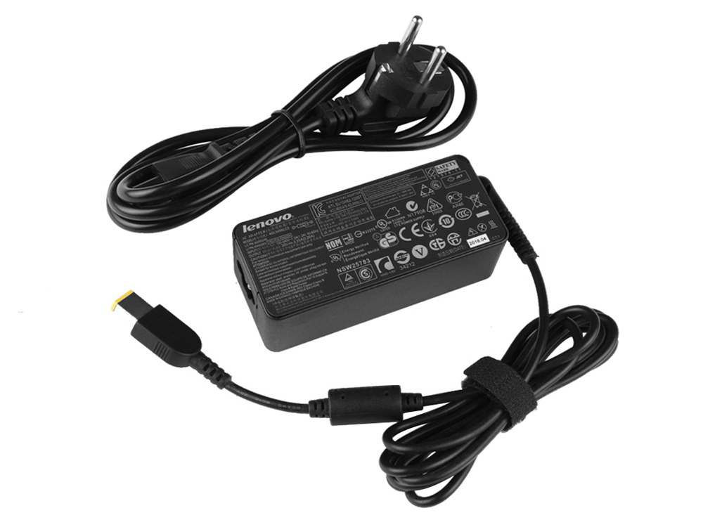 Alkuperäinen Adapteri Laturi Lenovo ThinkPad T560 20FJ 45W + Vapaa johto