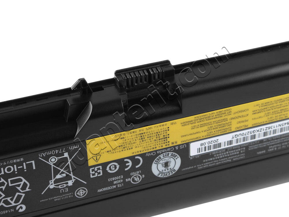Alkuperäinen 8700mAh 94Wh 9 Solut Akku Lenovo ThinkPad W510 (4319-N9U)