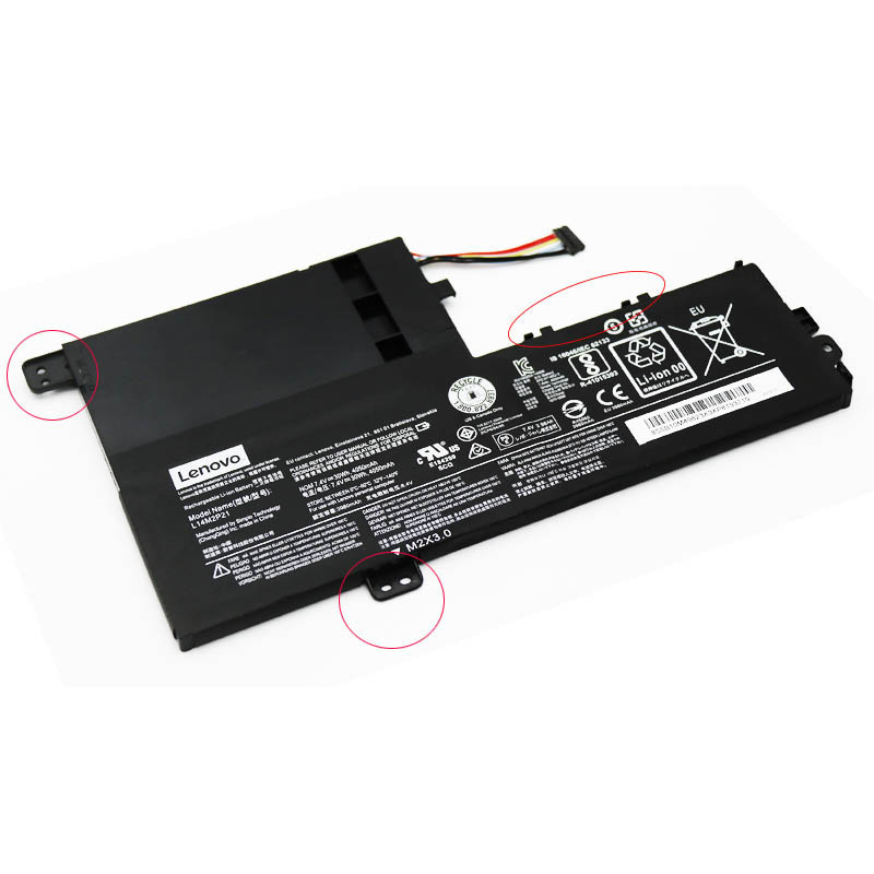 4050mAh 30Wh 2-Solut Lenovo Ideapad 320S-15IKB 80X5 81BQ Akku