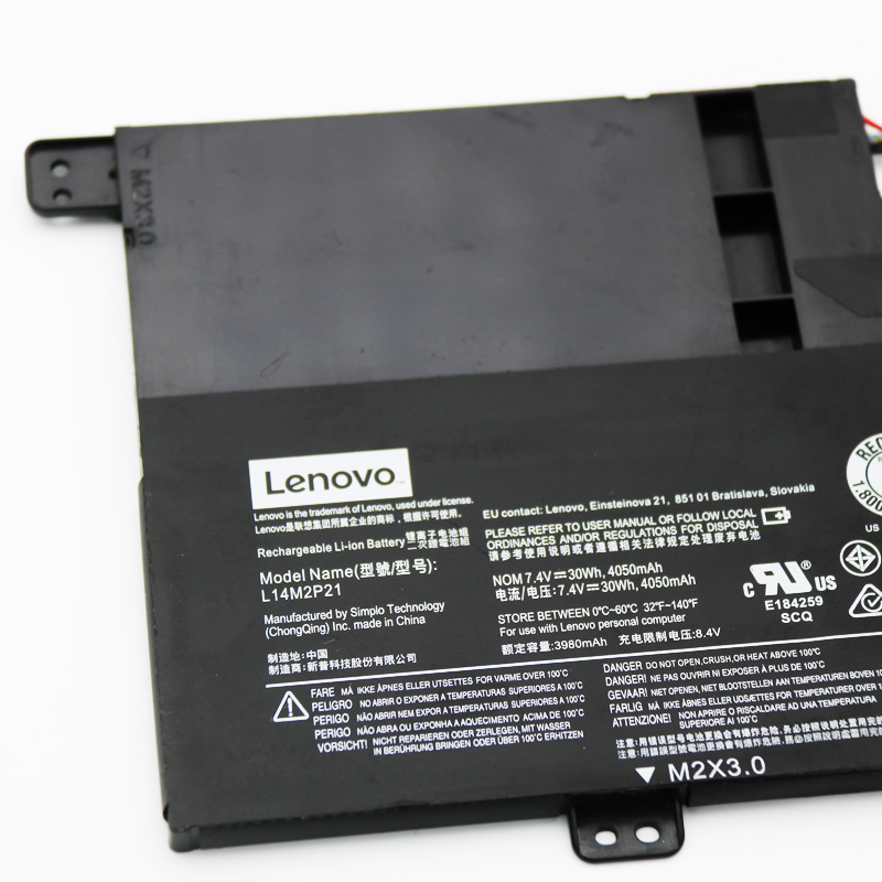 4050mAh 30Wh 2-Solut Lenovo Ideapad 320S-15IKB 80X5 81BQ Akku