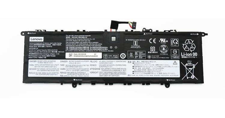 Alkuperäinen 3950mAh 61Wh Lenovo Yoga Slim 7 Pro 14ACH5 OD 82NK Akku