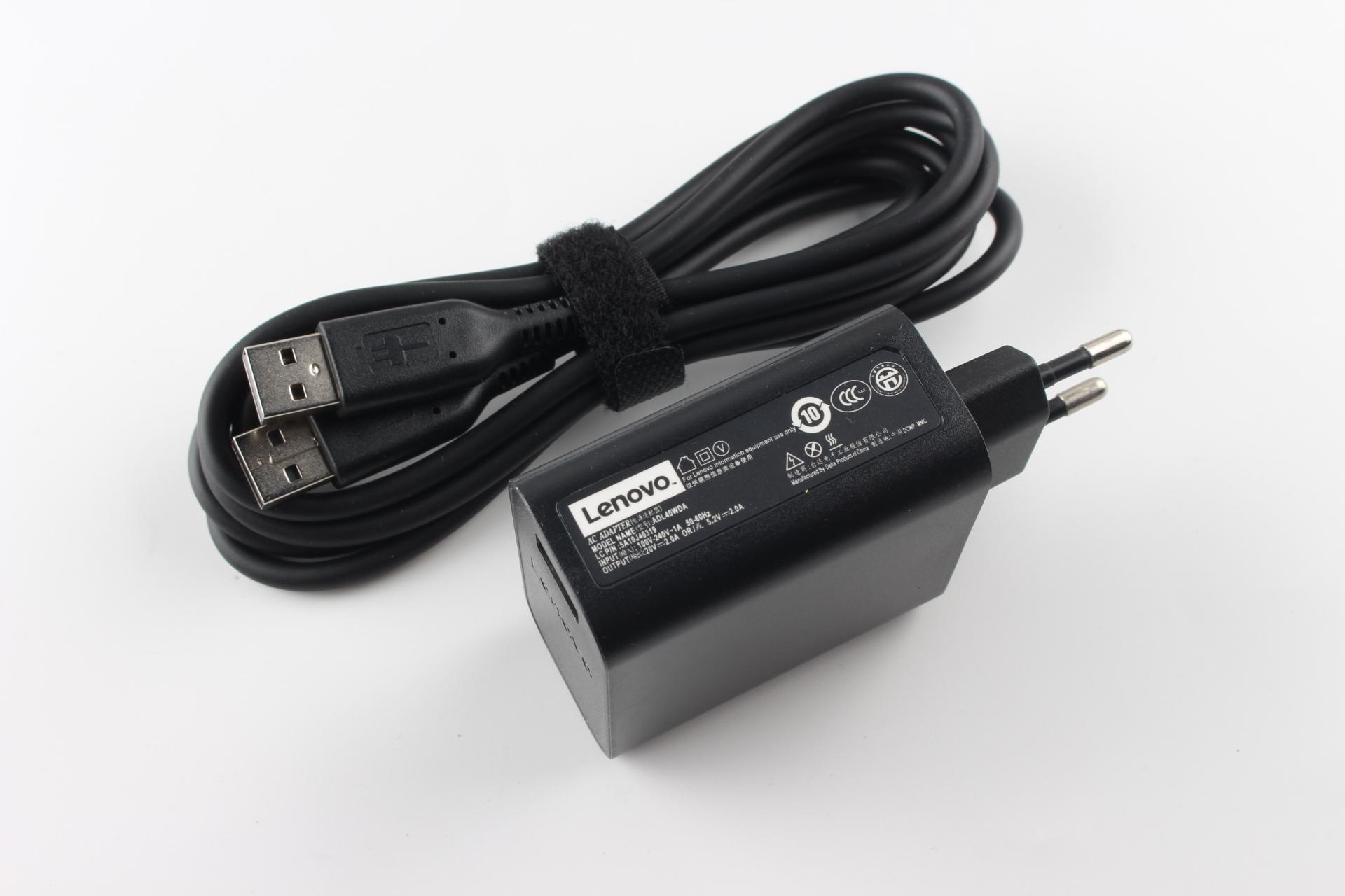 Alkuperäinen 40W Adapteri Laturi Lenovo Miix 2 11" 59413201 59-410849 59408358