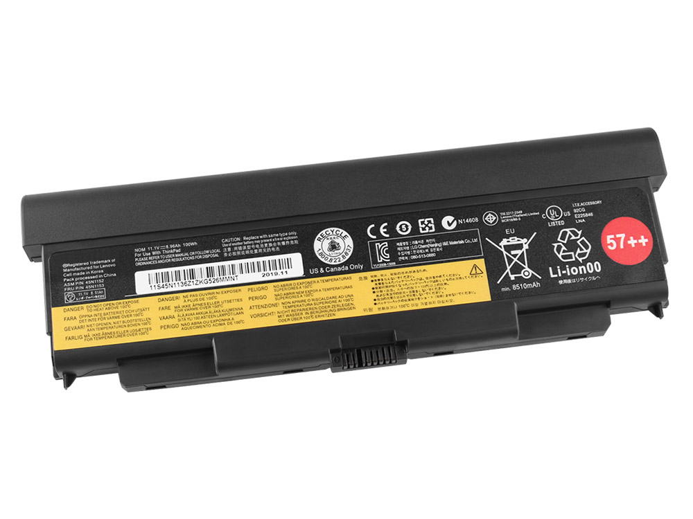 Alkuperäinen 9 Solut 9210mAh 100Whr Akku Lenovo Thinkpad T440P 20AN - Sulje napsauttamalla kuva