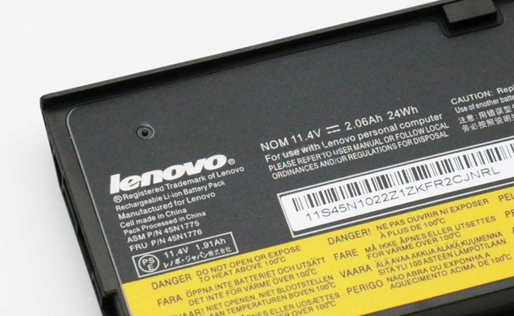 Alkuperäinen 3 Solut 24Whr Akku Lenovo 0C52861 45N1124 45N11245 121500146