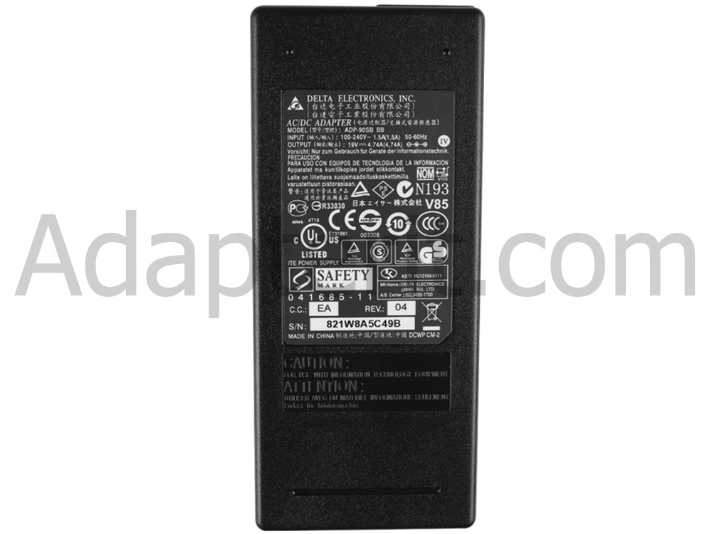 Alkuperäinen 90W MSI Pro 24X 7M-231XEU Adapteri Laturi
