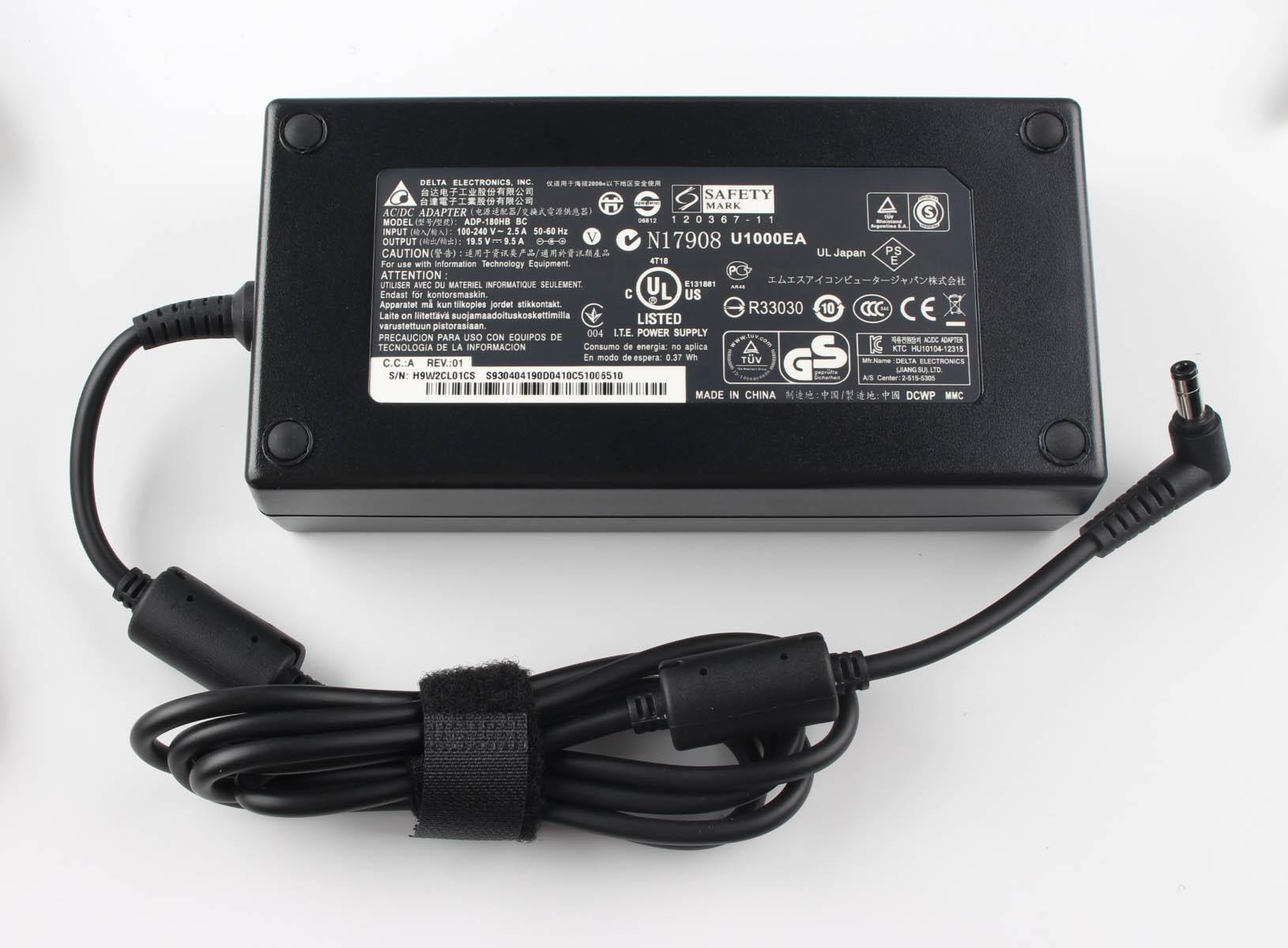 Alkuperäinen 180W Adapteri Laturi MSI gt60 2Oc-016ru 2Oc-017ru 2Oc-047xpl