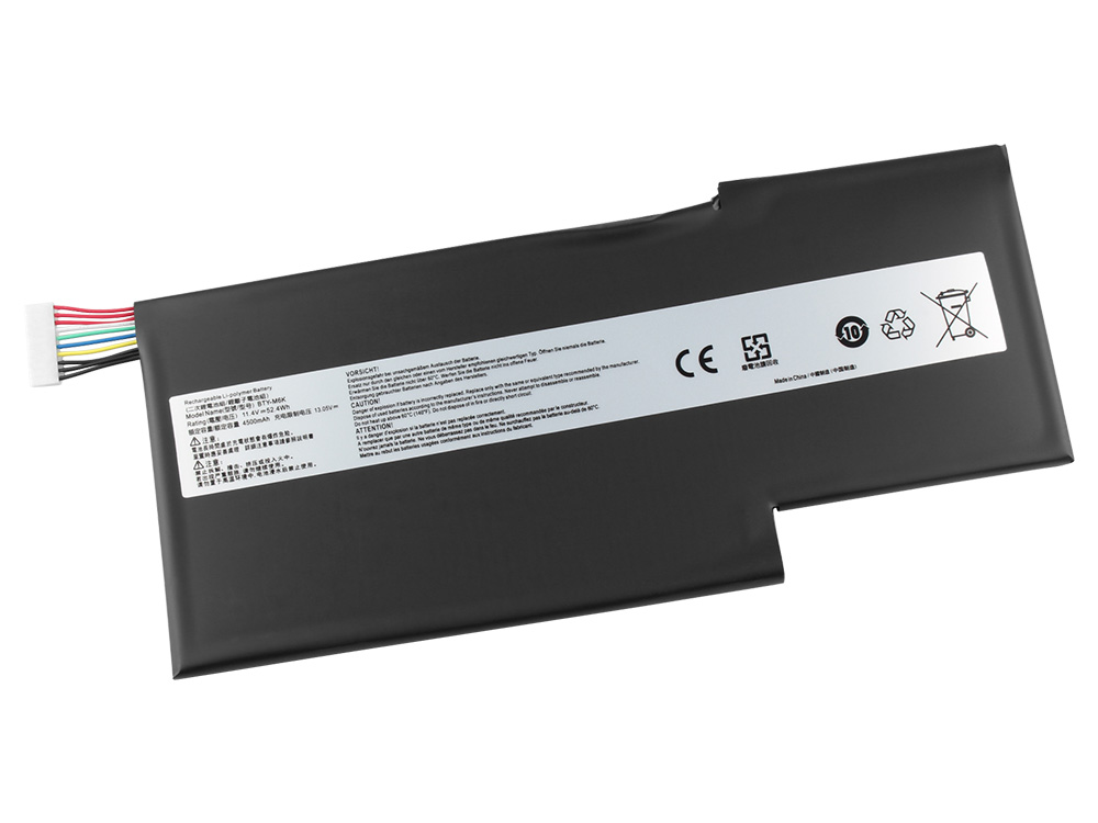 Alkuperäinen 4600mAh 52.4Wh 3-Solut Akku MSI BTY-M6K