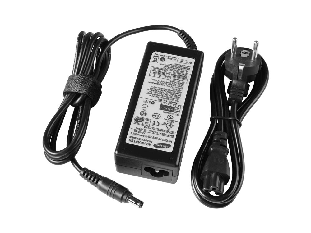 Alkuperäinen 60W Adapteri Laturi Samsung 3 3430EC NP3430EC 300E4C NP300E4C