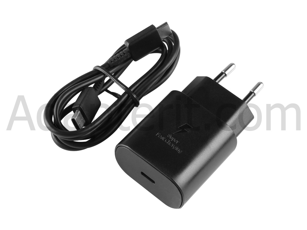 Alkuperäinen 25W Samsung Galaxy Note20 5G SM-N981U1 Adapteri Laturi