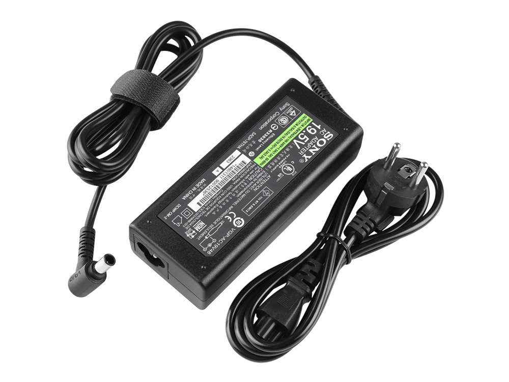 Alkuperäinen 65W Adapteri Laturi Sony VGP-AC19V43 VGP-AC19V48